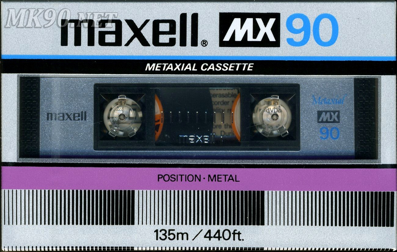 Maxell MX 90 Eu US 1982-84 - MK90