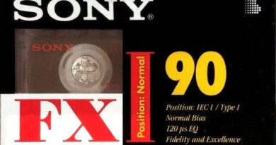 Аудиокассета Sony FXI 90 1995 Eu