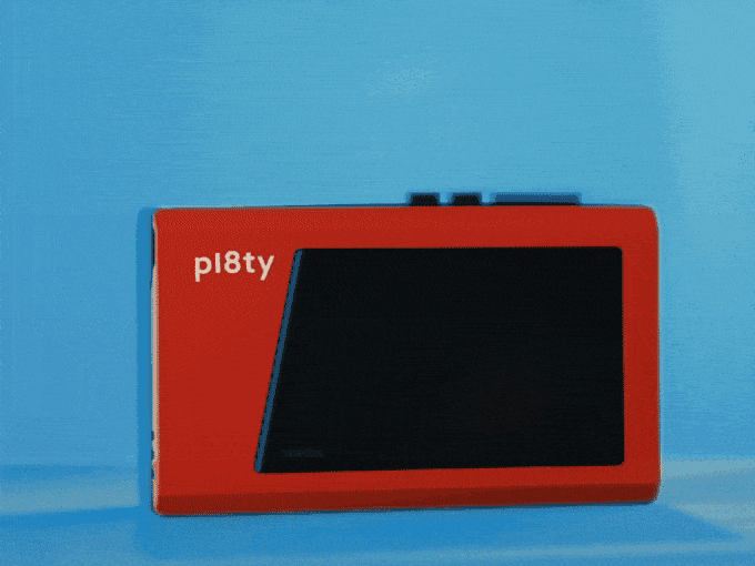 Pl8ty - Радикальная, портативная Bluetooth-колонка