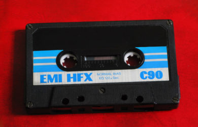Кассета EMI HFX C90 родом из 70-х