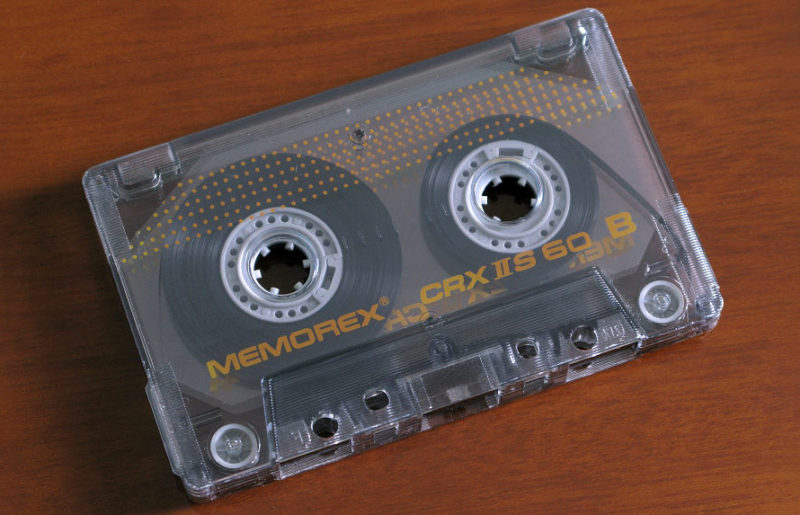Второй тип от Memorex: аудиокассета CRX IIS 60 1989 года
