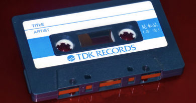 Редкие гибриды аудикассет TDK с записью, 1983