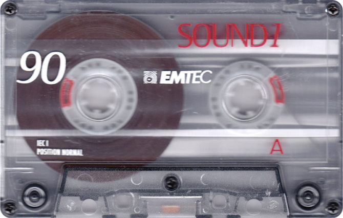 Аудиокассета EMTEC SoundI 90 Eu 1999