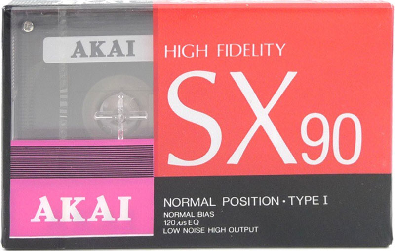 Аудиокассета AKAI SX 90